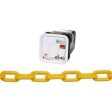 #8 Yellow Plastic Chain, 138-Ft. Fashion