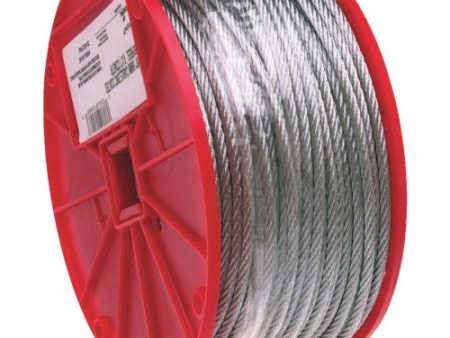 Campbell Cable Galvanized Wire 250 Feet per Reel Supply