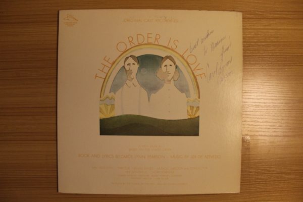 The Order is Love (Original Cast Recording) Hot on Sale