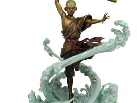 PRESALE | Avatar: The Last Airbender - Avatar Gallery - Aang Antique Deco Statue - San Diego Comic-Con 2022 - Previews Exclusive For Cheap