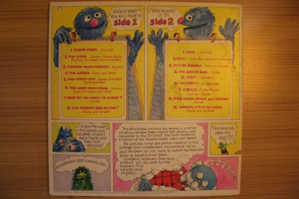 The Official Sesame Street 2 Book And Records Album on Sale