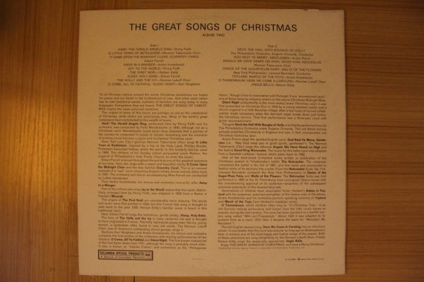 The Great Songs Of Christmas By 10 Great Artists Of Our Time Album Two Online Hot Sale