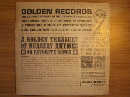 A Golden Treasury Of Nursery Rhymes Supply