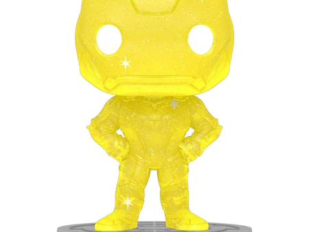 Funko Pop! Art Series: Marvel Avengers - Infinity Saga - Yellow Iron Man Cheap