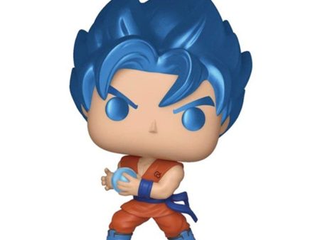 Funko POP! Animation: Dragon Ball Super SSGSS Goku (Kamehameha) (Chalice Collectibles Exclusive) Cheap