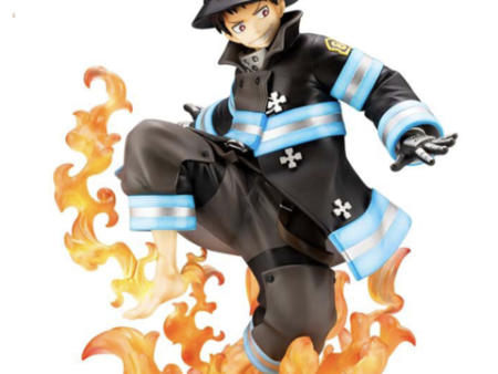 PRESALE | Fire Force - Shinra Kusakabe - ARTFX J - 1 8 (Kotobukiya) Sale