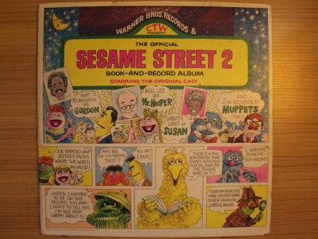 The Official Sesame Street 2 Book And Records Album on Sale