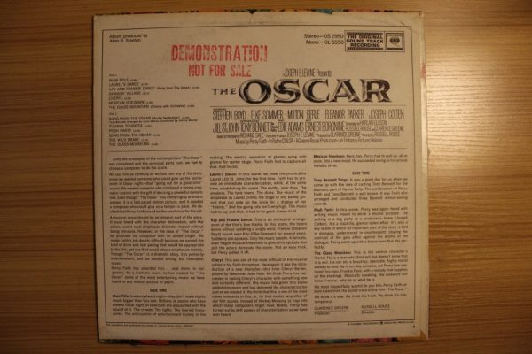 The Oscar (The Original Sound Track Recording) on Sale