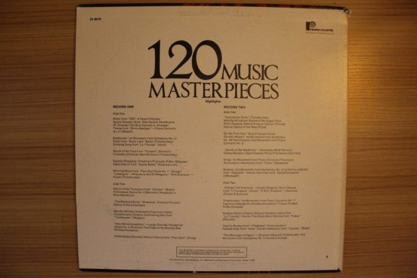 120 Music Masterpieces Highlights Vol. 1 Online now