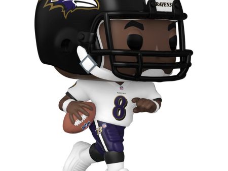 PRESALE | Funko Pop! NFL: Baltimore Ravens - Lamar Jackson (Away) #175 Vinyl Figure Sale