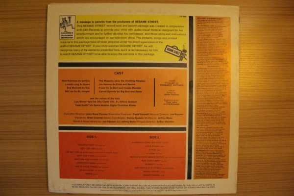 The Sesame Street Book & Record For Discount