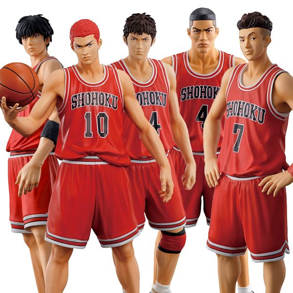 PRESALE | Slam Dunk - Shohoku Starting Members SET - Sakuragi Hanamichi - Kaede Rukawa - One and Only - The Spirit Collection of Inoue Takehiko (Digism, M.I.C) Online now