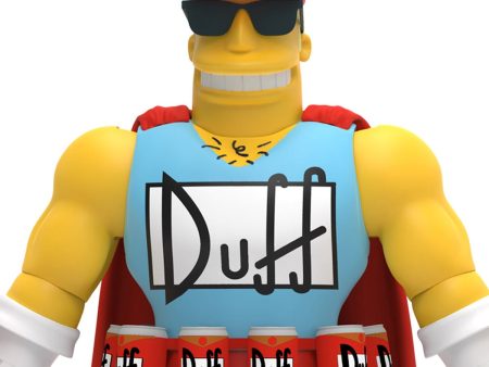 PRESALE | The Simpsons Ultimates Duffman 7-Inch Action Figure Hot on Sale