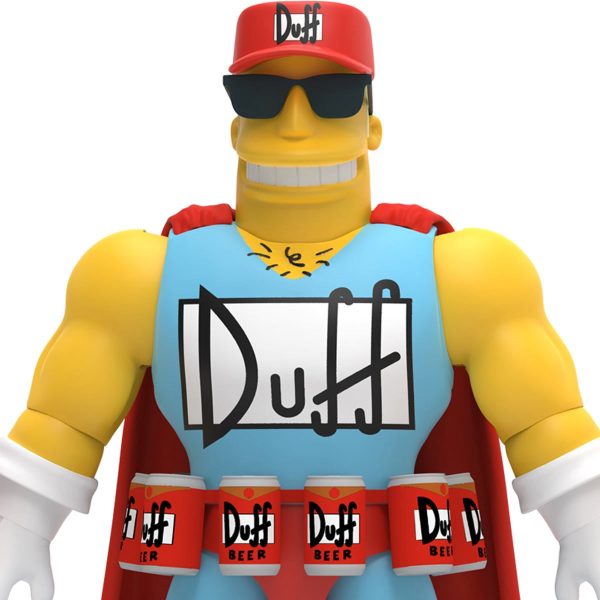 PRESALE | The Simpsons Ultimates Duffman 7-Inch Action Figure Hot on Sale