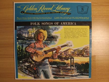 The Golden Record Library: A Musical Heritage For Young America - Folk Songs Of America, Album 5 Online Sale