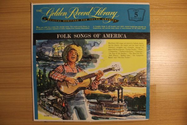 The Golden Record Library: A Musical Heritage For Young America - Folk Songs Of America, Album 5 Online Sale