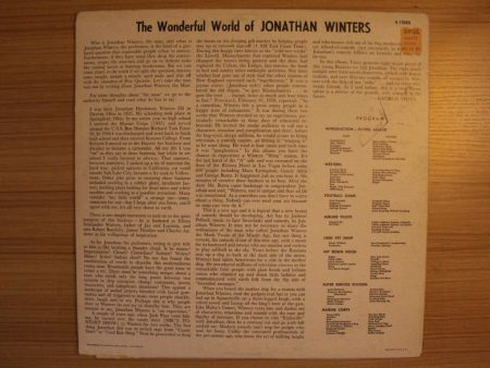 The Wonderful World Of Jonathan Winters Supply