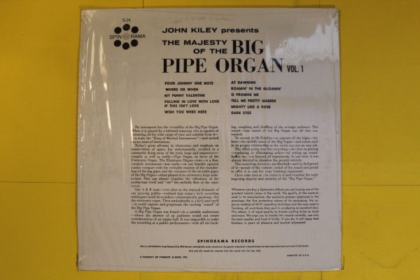 The Majesty Of The Big Pipe Organ Vol. I Hot on Sale