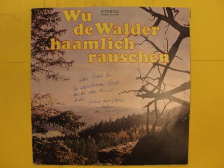 Wu De Walder Haamlich Rauschen Discount