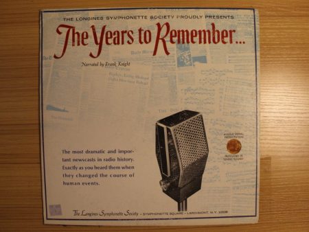 The Years To Remember For Sale